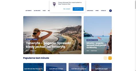 Sprawdź usługi internetowego portalu Turystycznyninja.pl i zorganizuj idealny urlop. 2022
