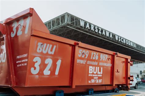 Kontenery na gruz w Warszawie 2022